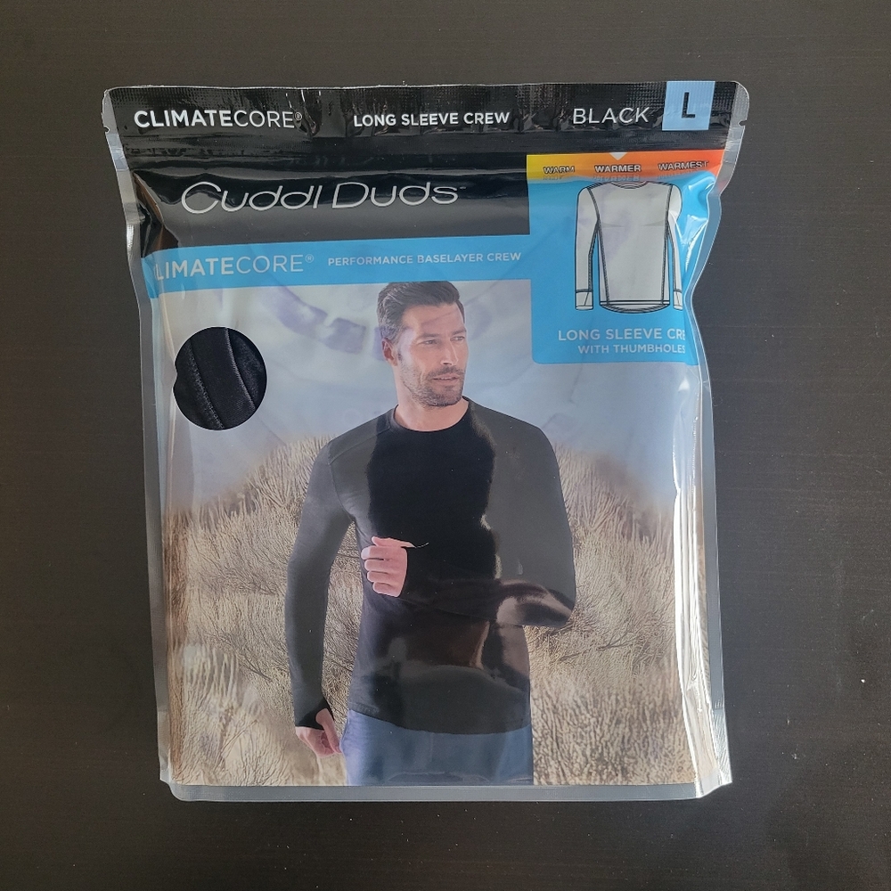 Cuddl Dud Long Sleeve Shirt Large